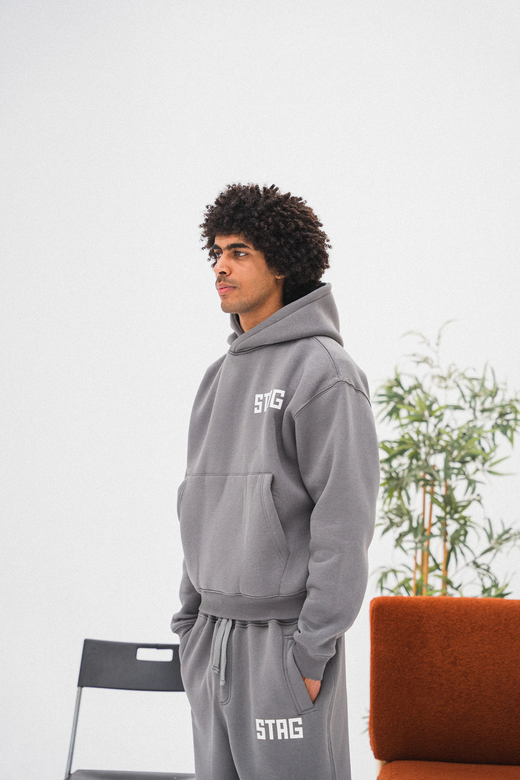 boxy-fit hoodie