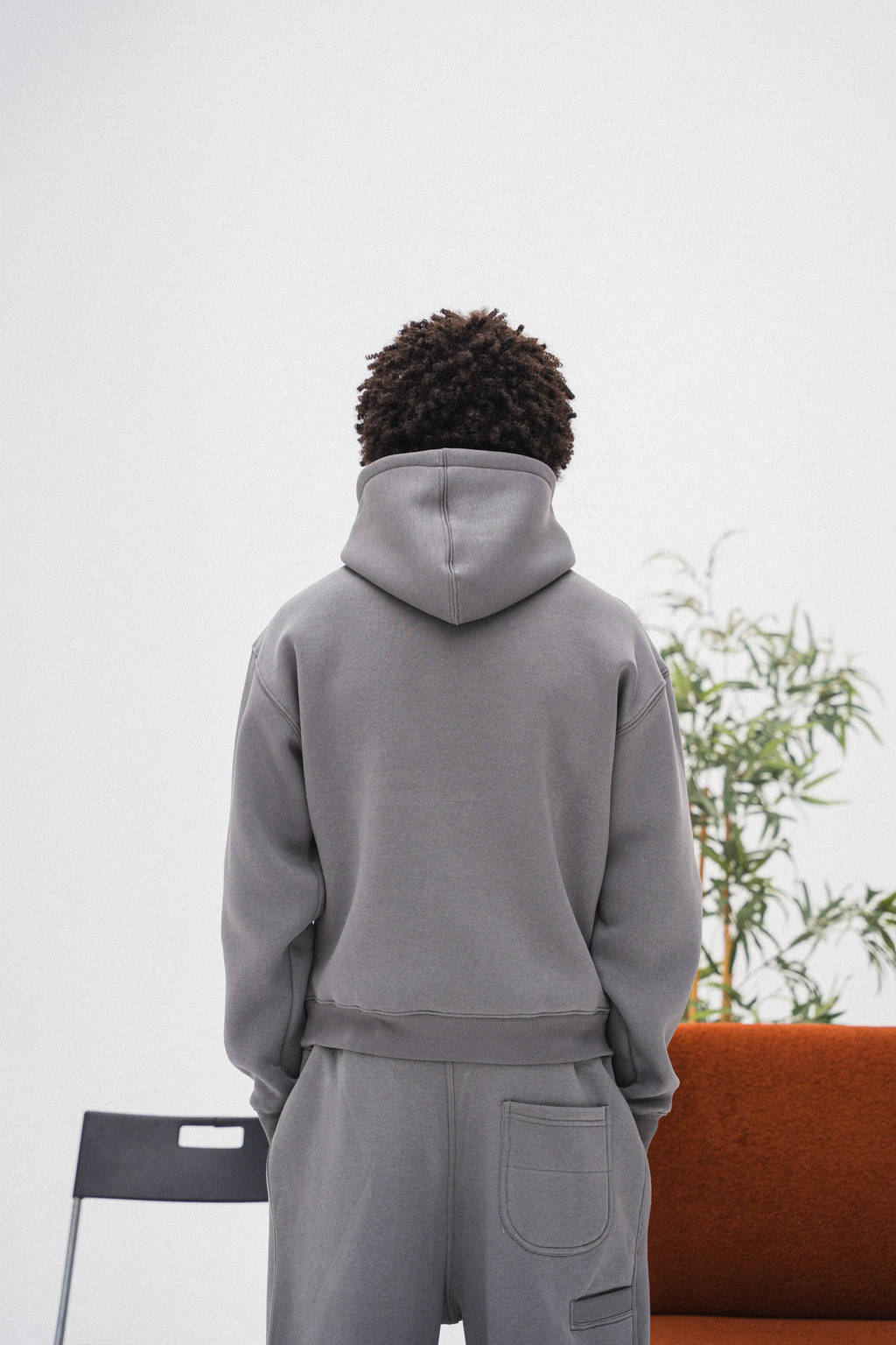 boxy-fit hoodie