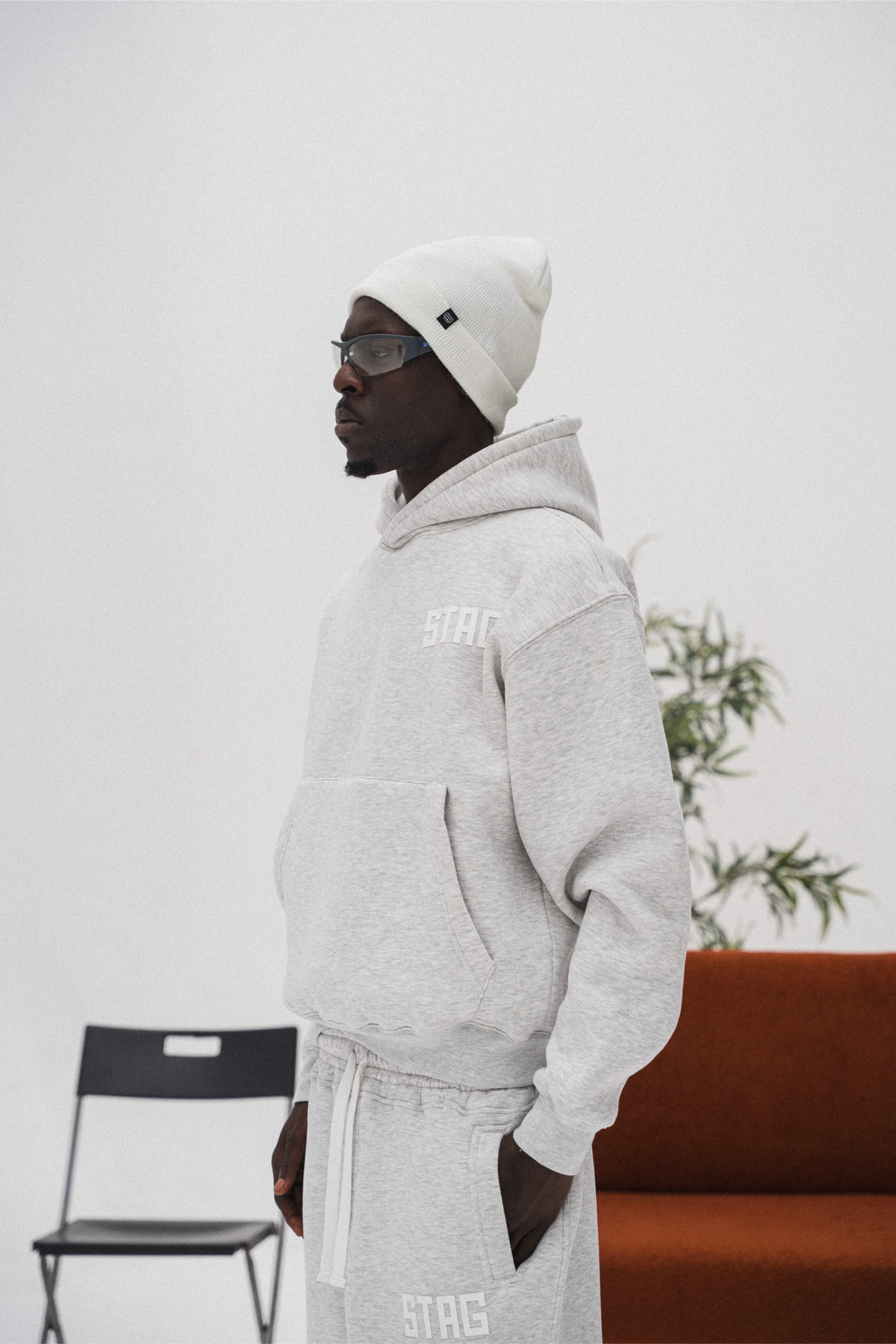 boxy-fit hoodie