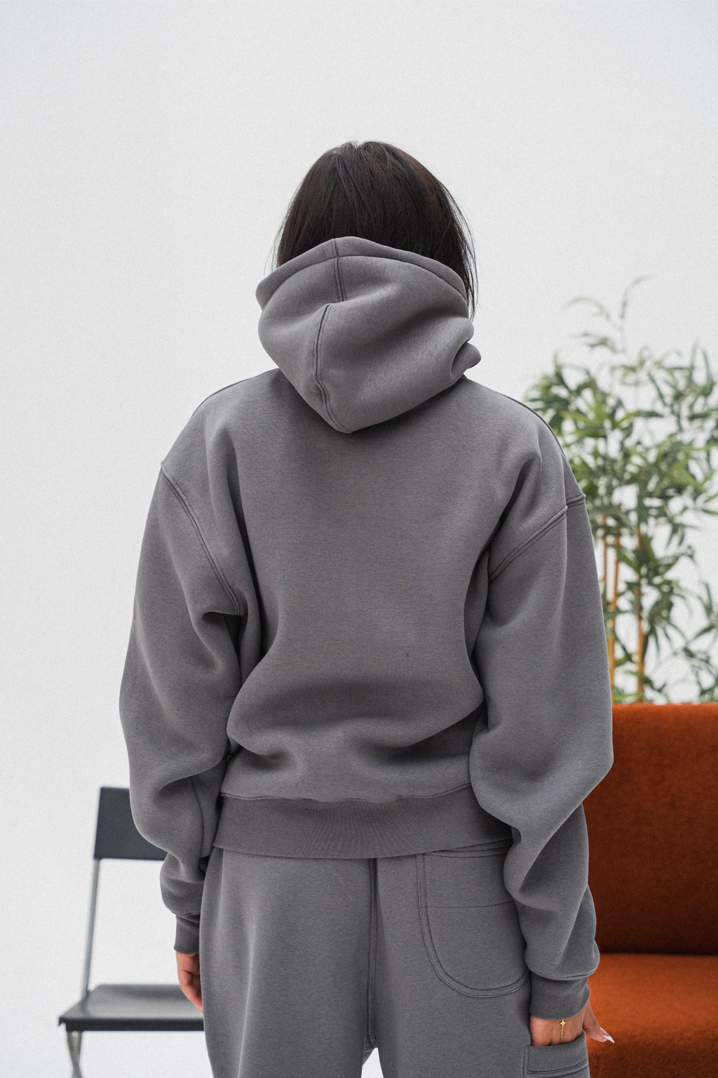 boxy-fit hoodie