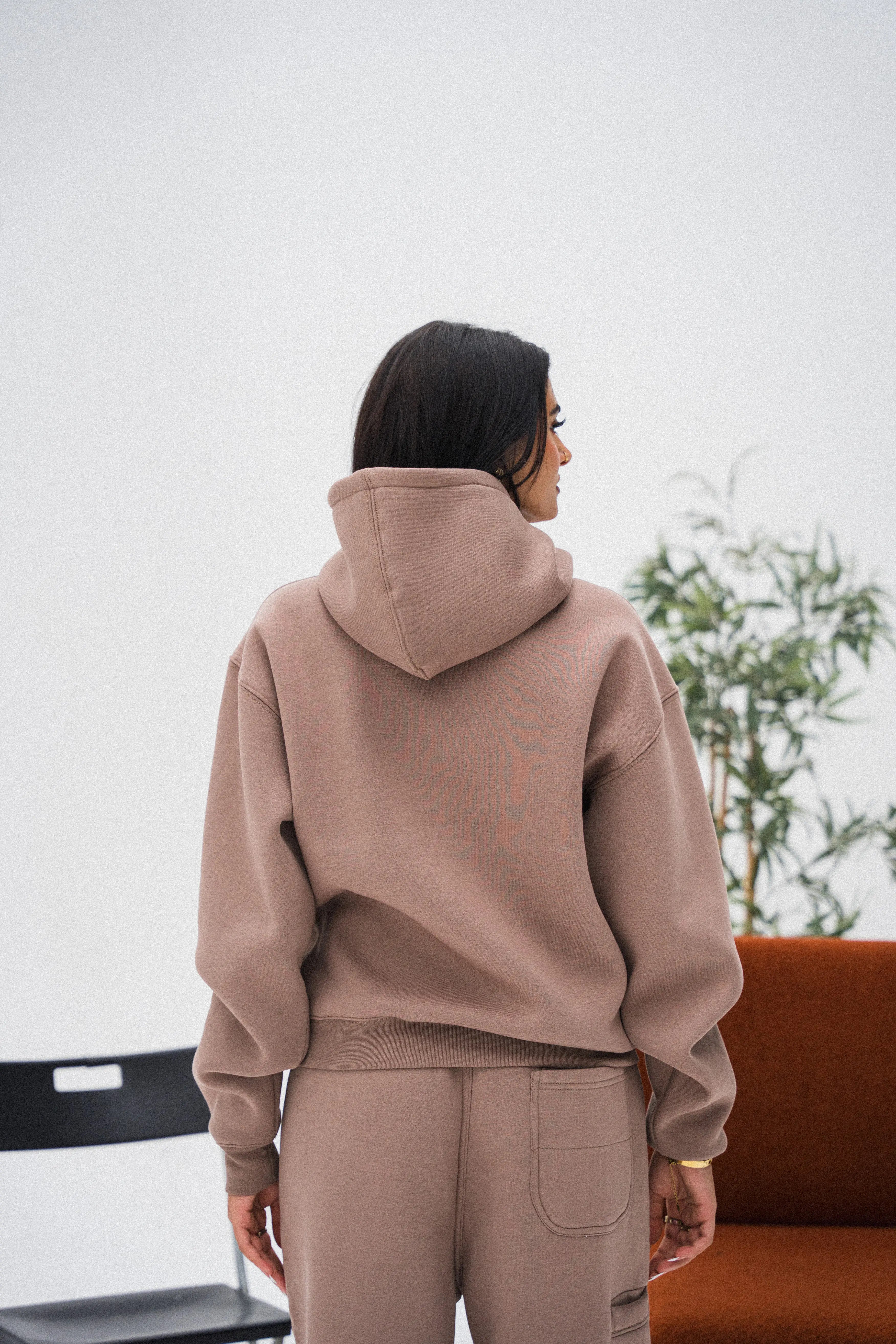 boxy-fit hoodie