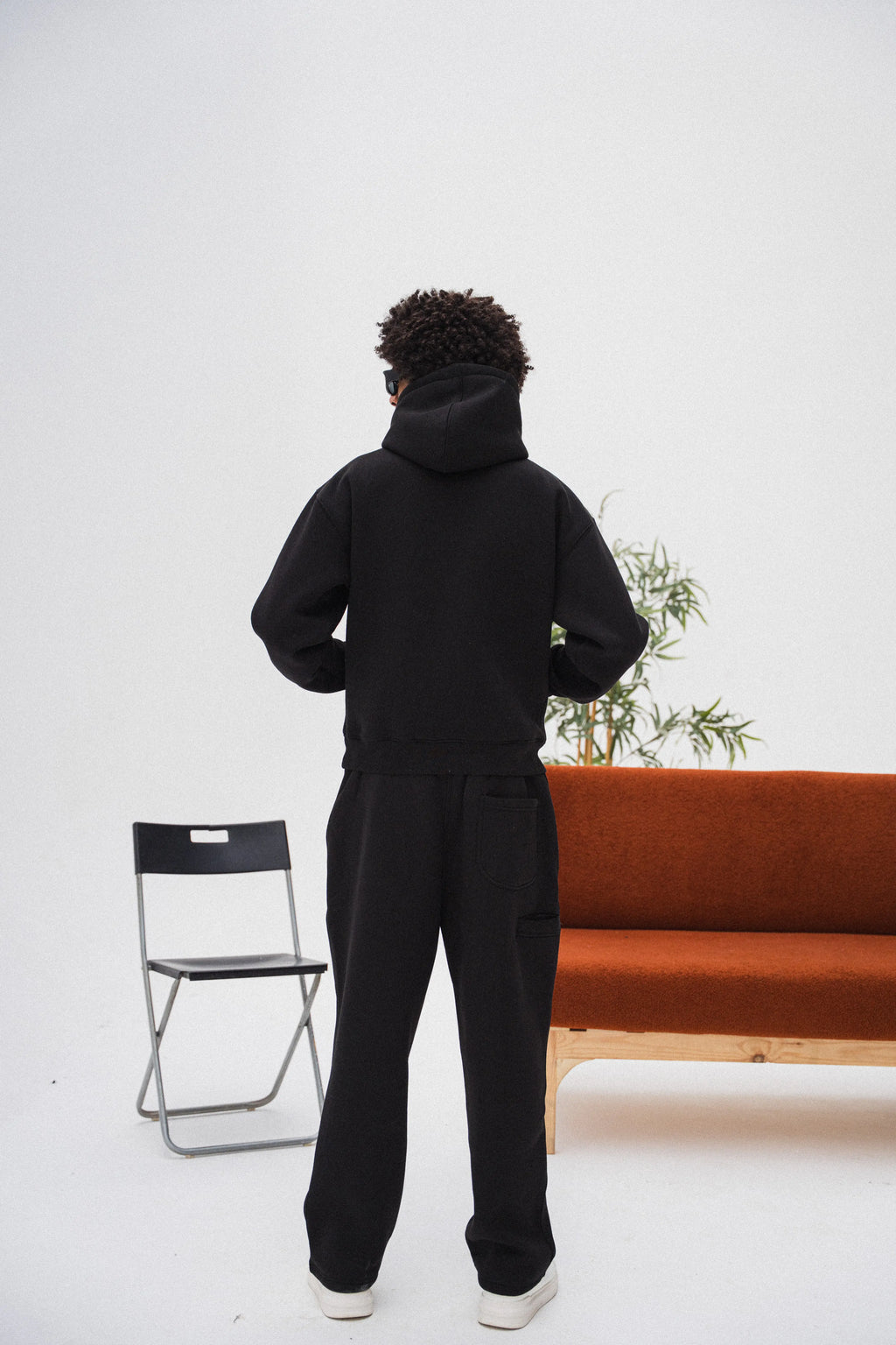 boxy-fit hoodie