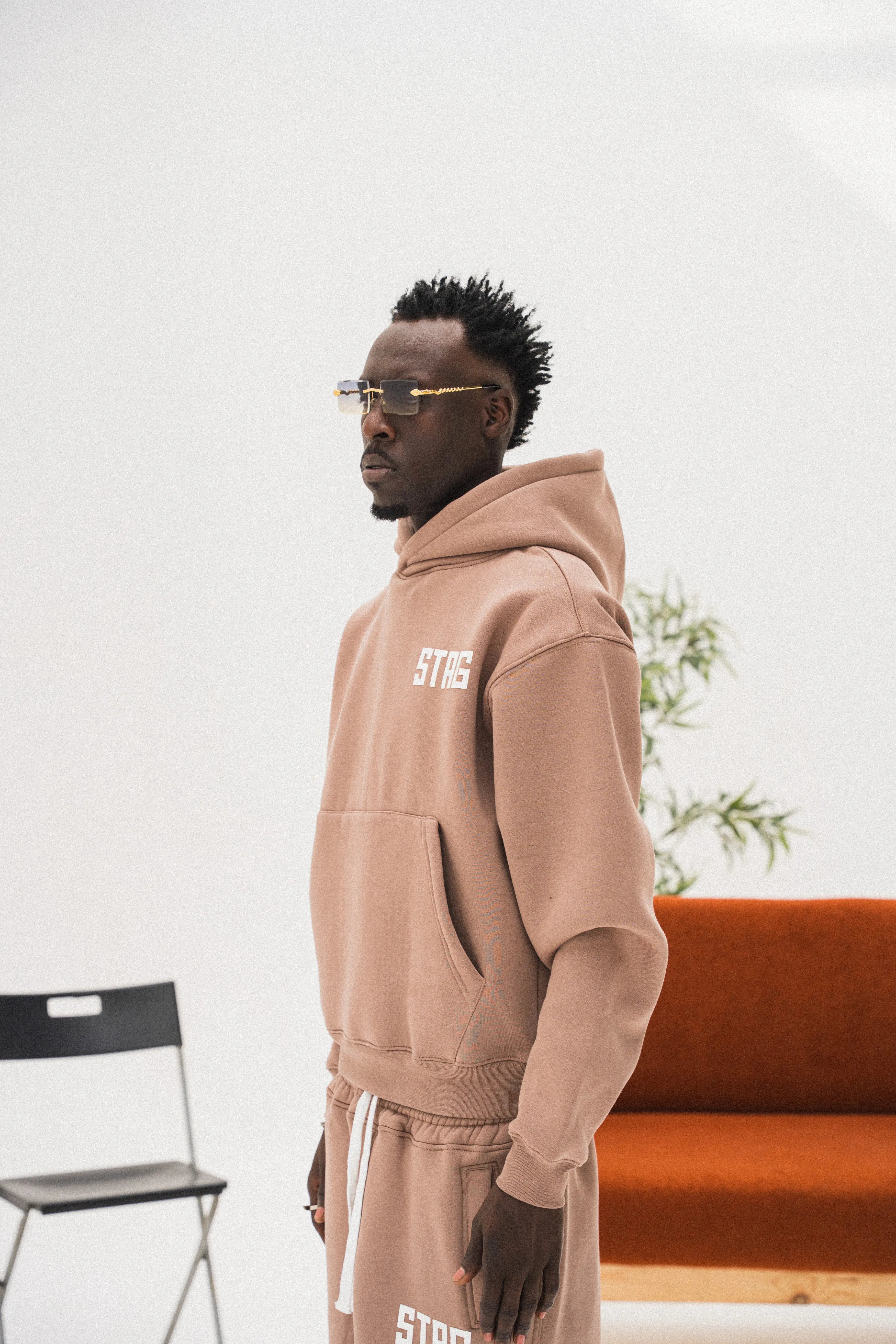 boxy-fit hoodie