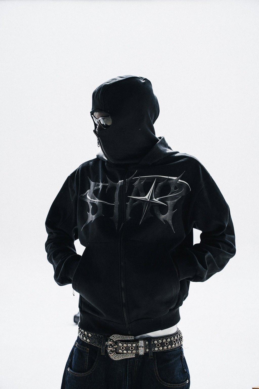 Mask zip-up JACKET