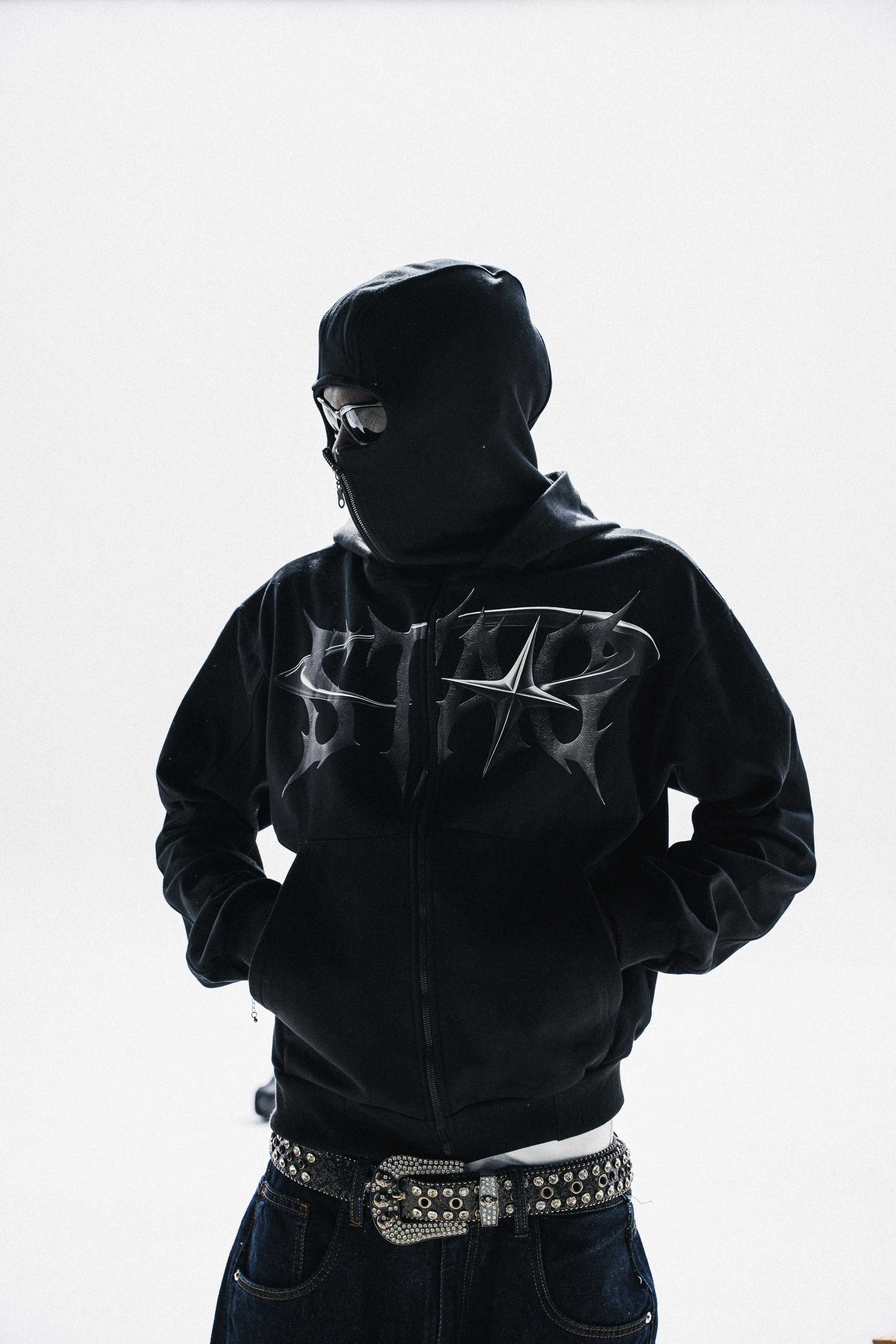Mask zip-up JACKET
