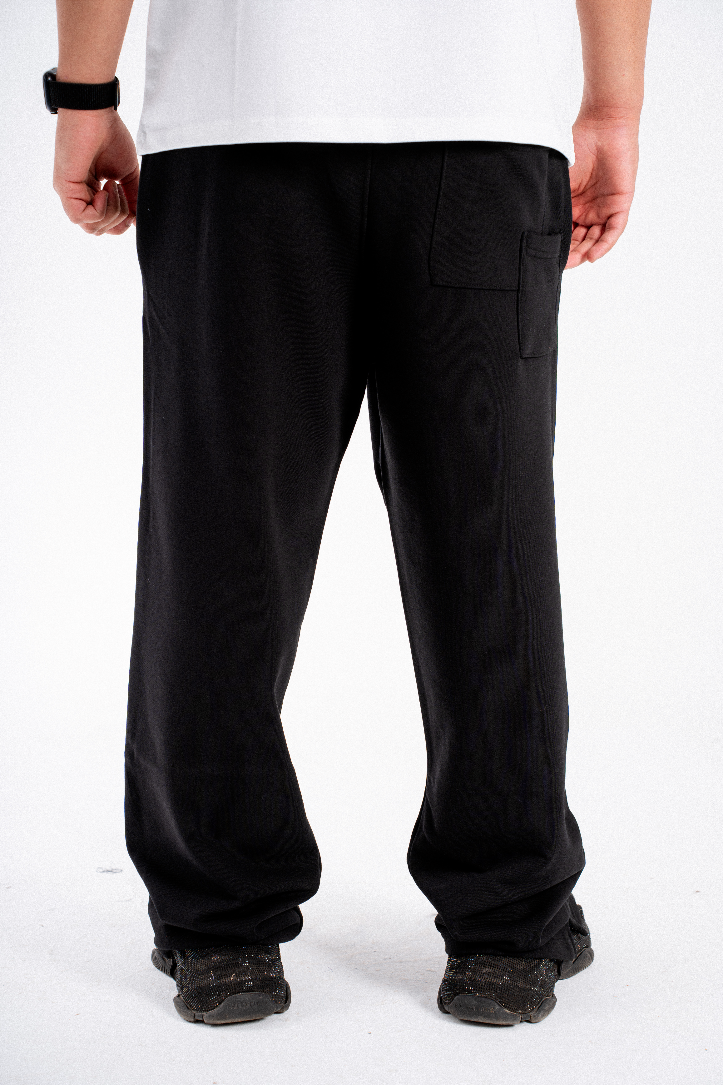 Wide-leg  trousers