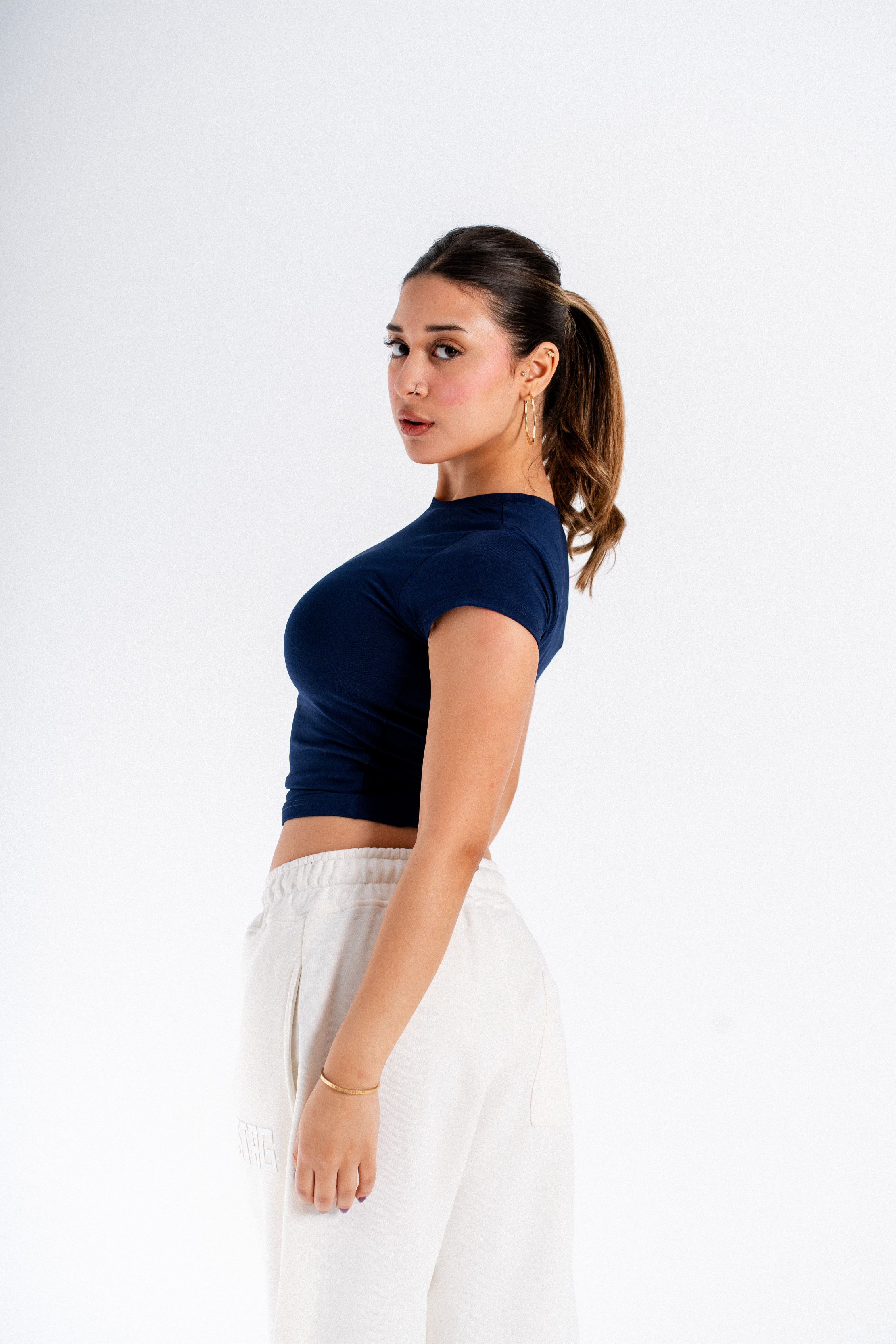 BASIC TOP Navy