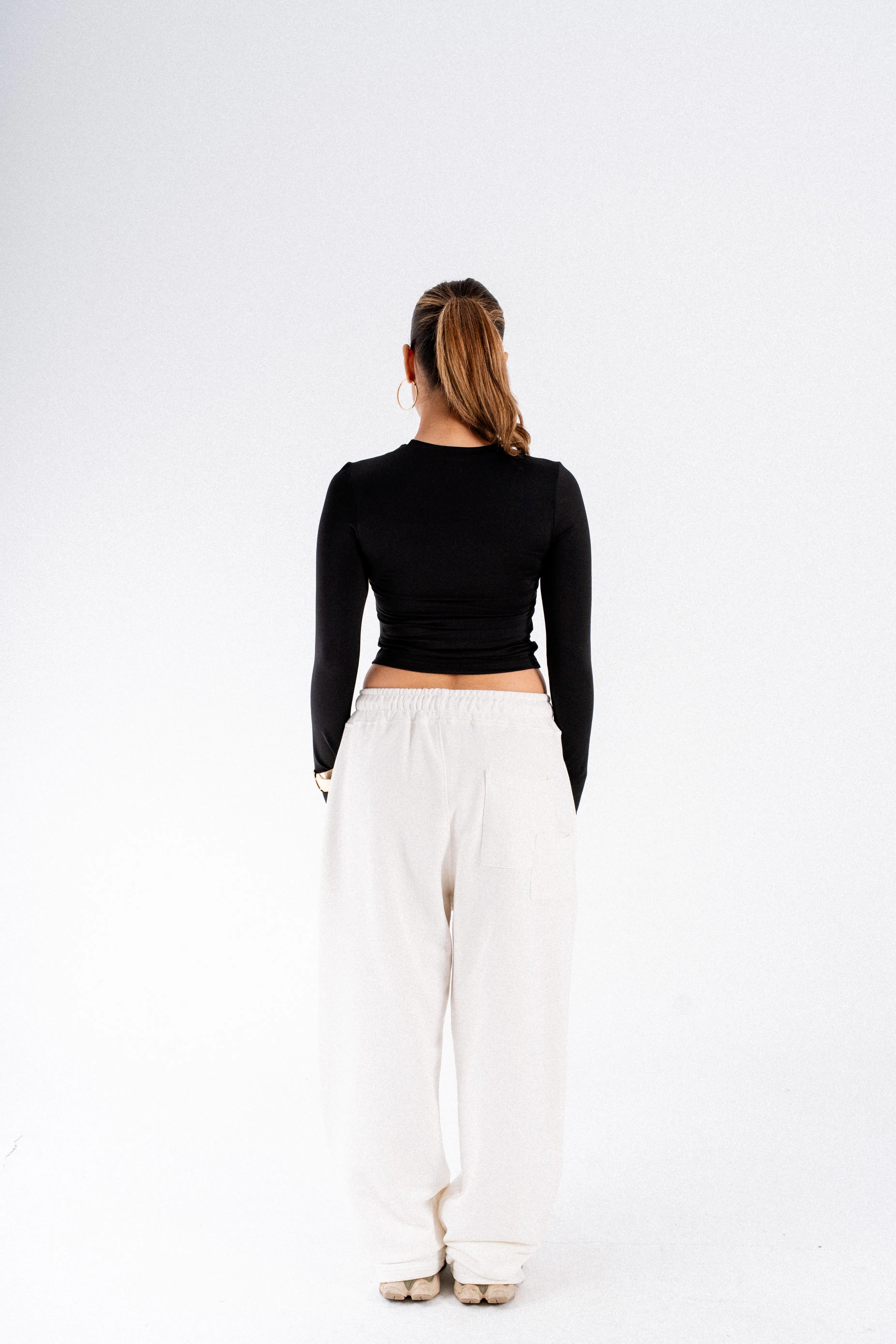Long sleeve Top BLACK
