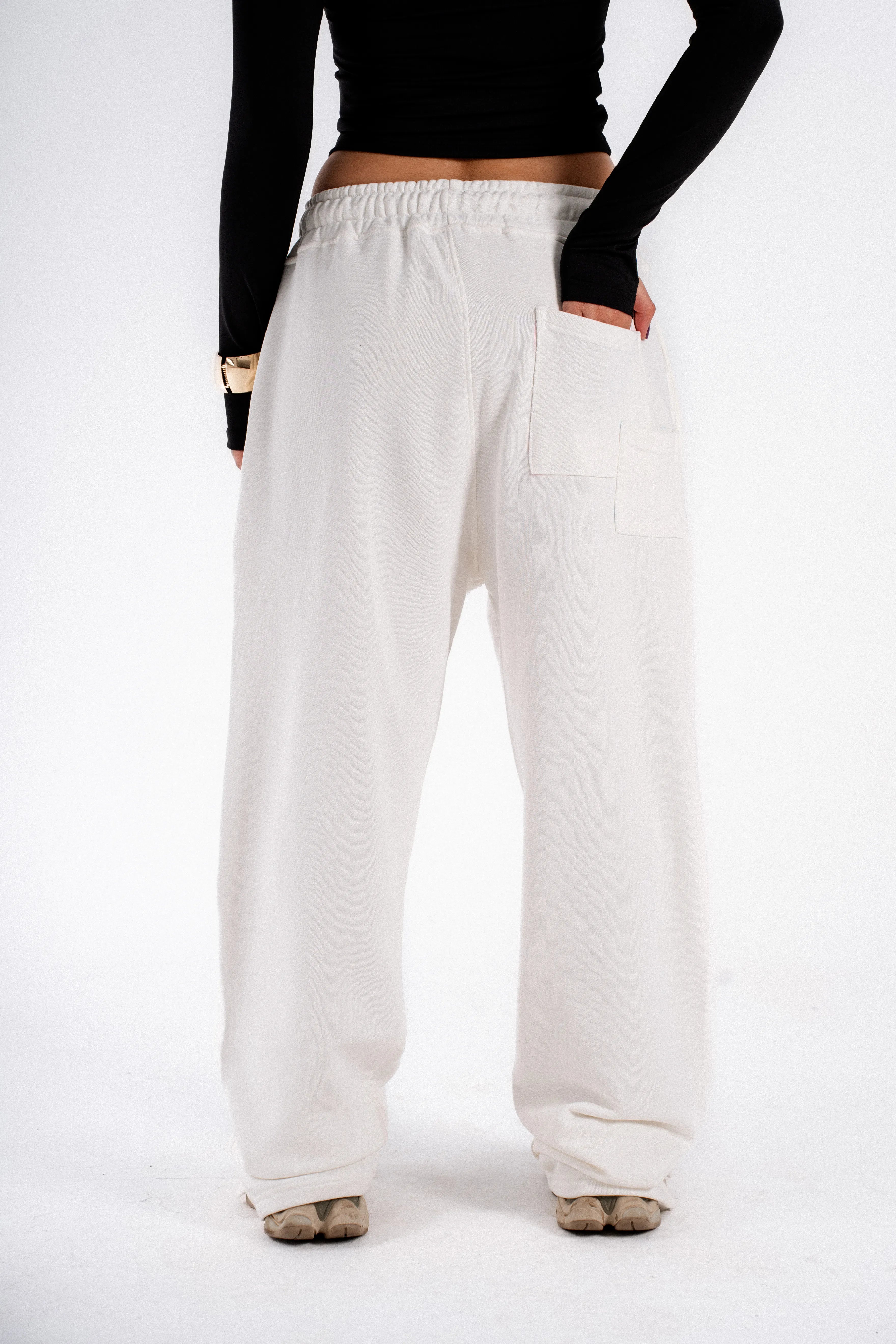 Wide-leg  trousers